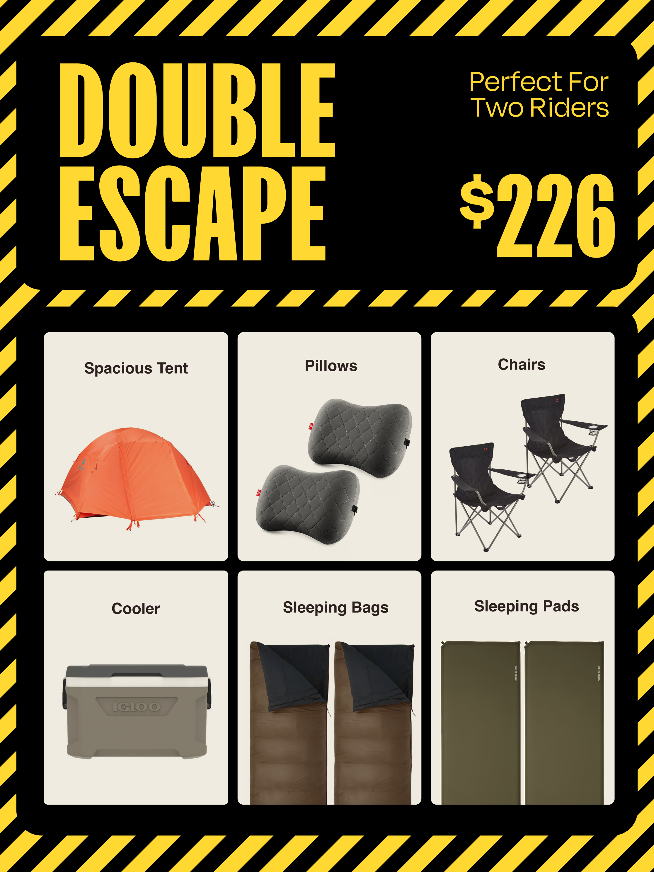 Motocraft Festival Camp Kits