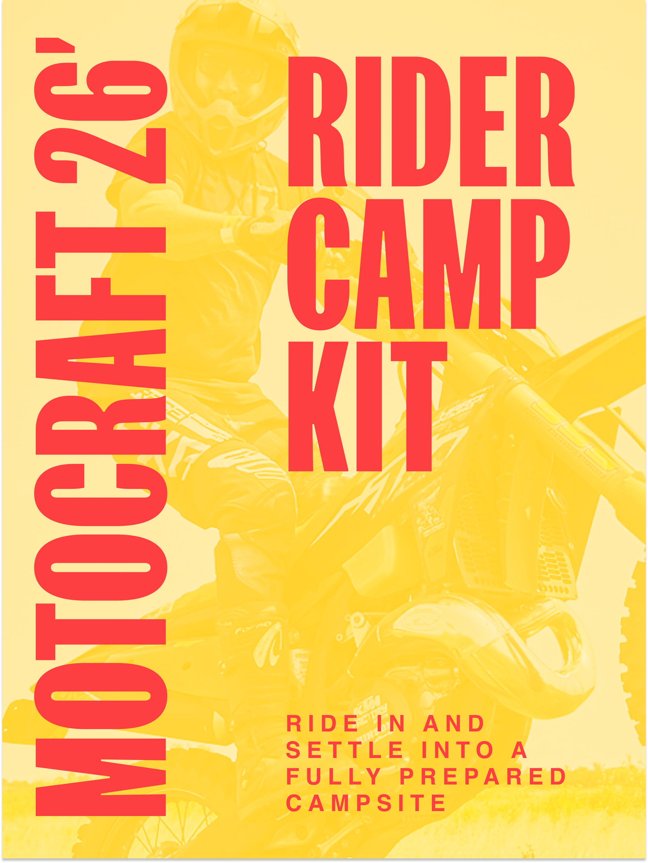Motocraft Rider Camp Kit